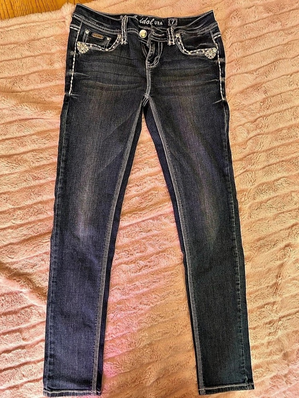 L.A. idol Skinny Jeans Blue Size 7